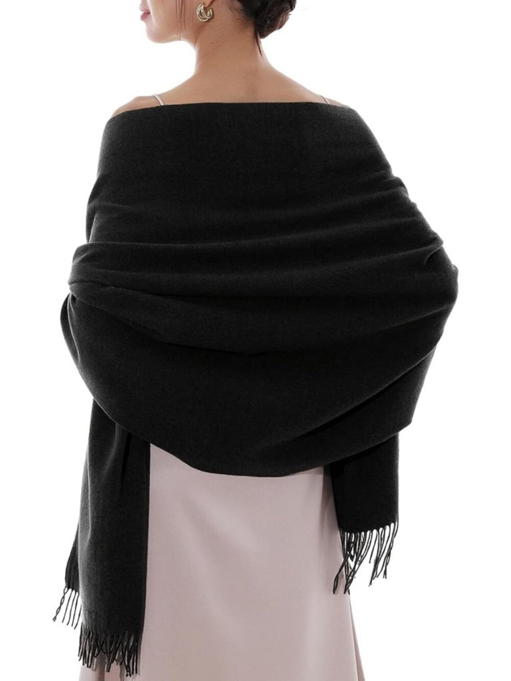 Elegant Women's Pashmina Scarf Wrap for Evening Dress, Bridal, Wedding, Winter
